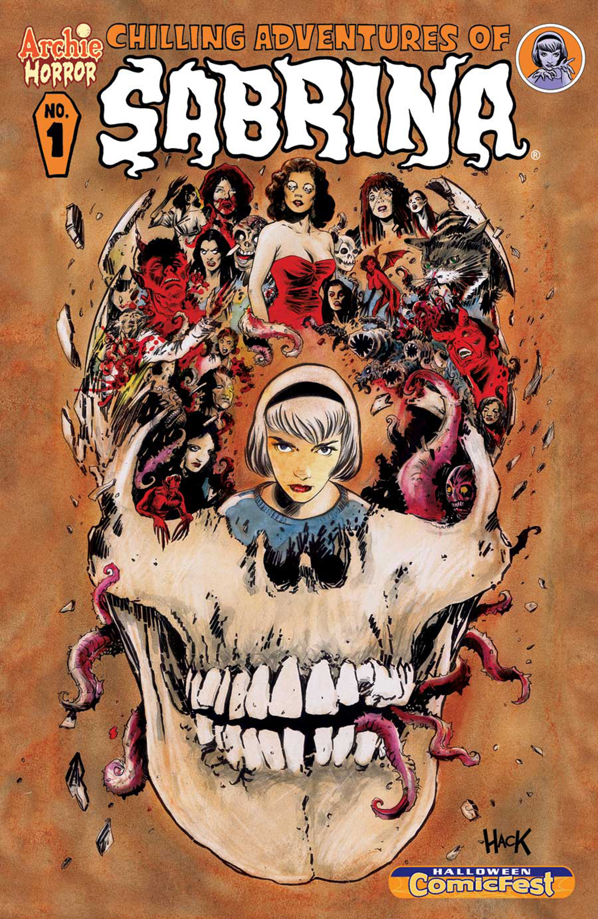 JUL150019 - HCF 2015 SABRINA #1 - Halloween Comic Fest