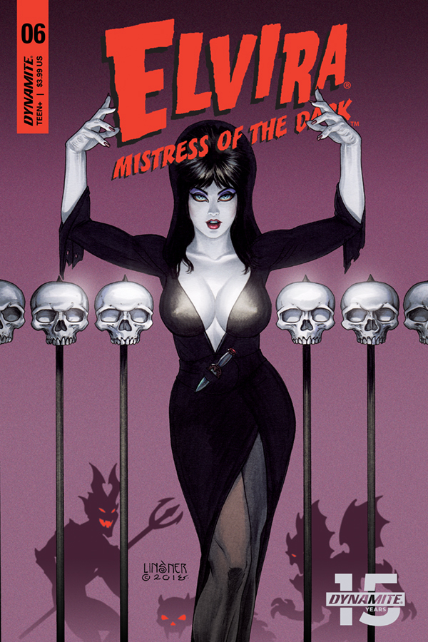 Elvira, Mistress of the Dark #35 High Grade NM Photo Cover