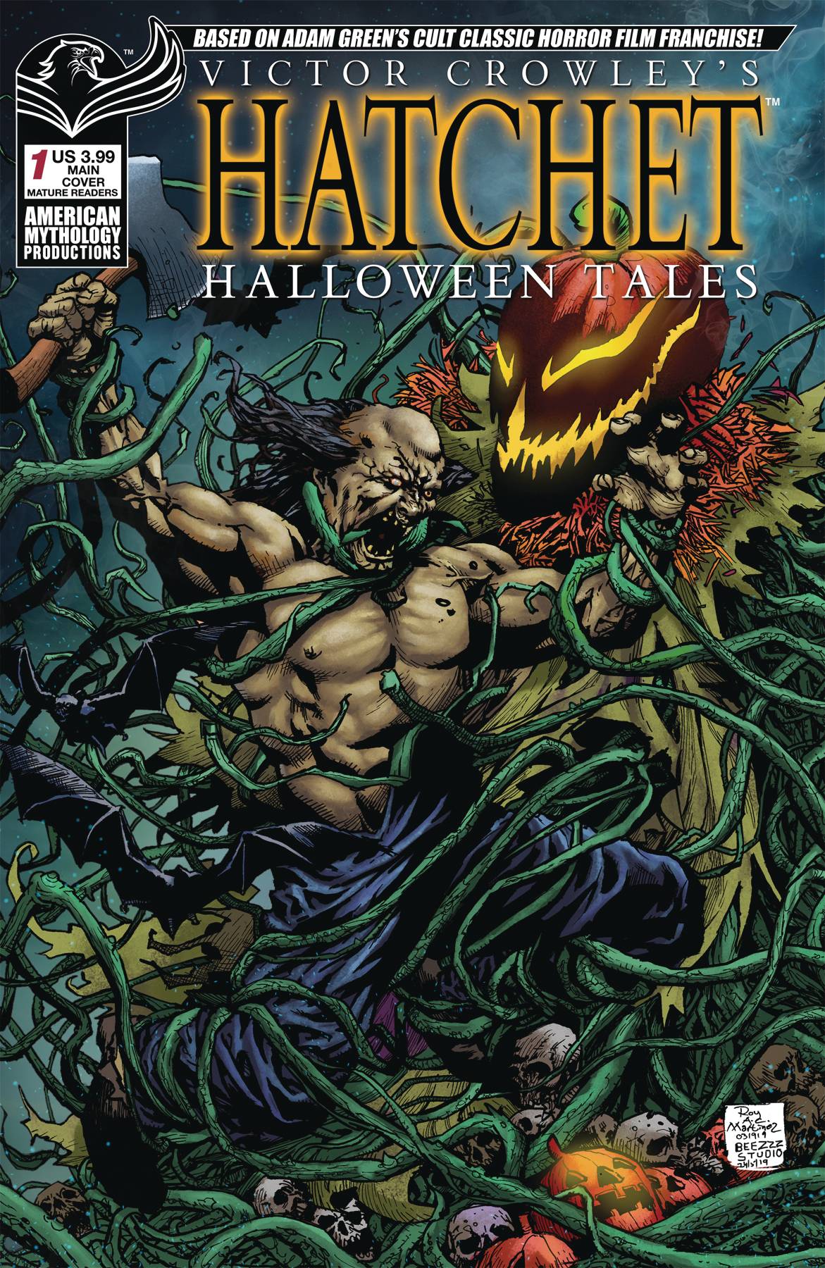 VICTOR CROWLEY HATCHET HALLOWEEN TALES #1 (MR)