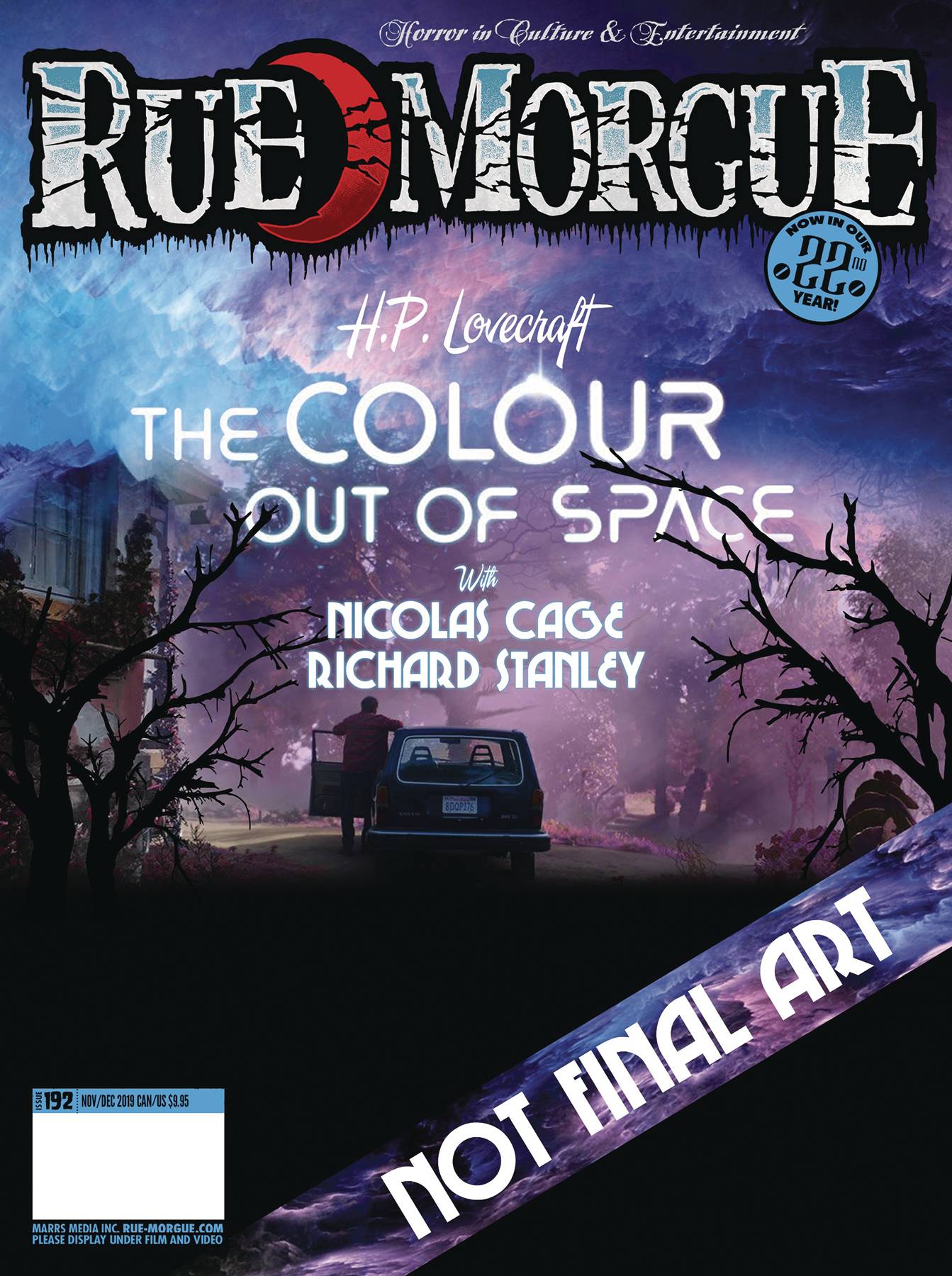 RUE MORGUE MAGAZINE #192 (MR)