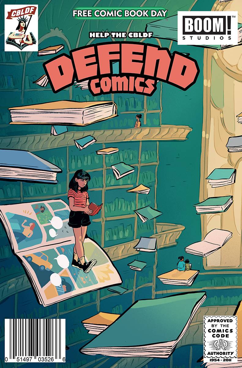 FCBD 2020 CBLDF & BOOM DEFEND COMICS