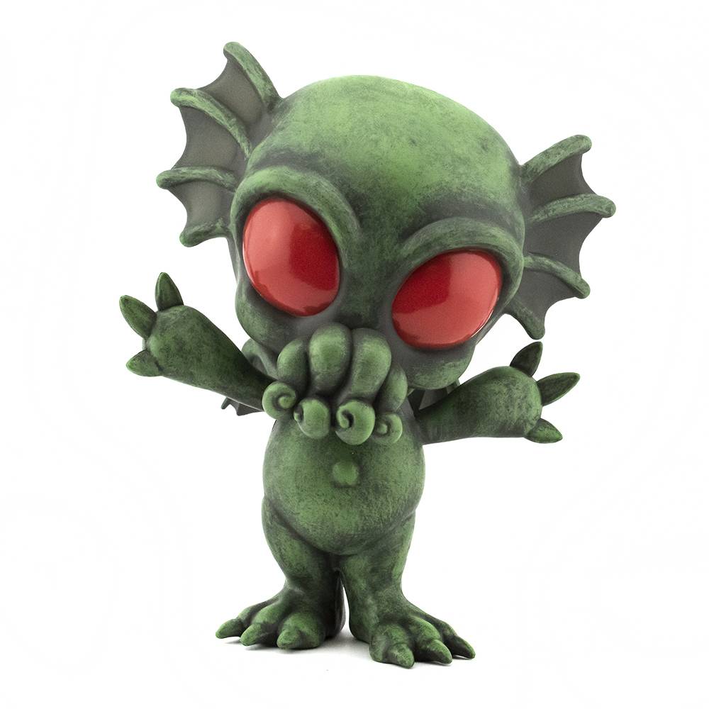 HCF 2020 CRYPTKINS UNLEASHED CTHULHU PATINA PX 5IN VINYL FIG