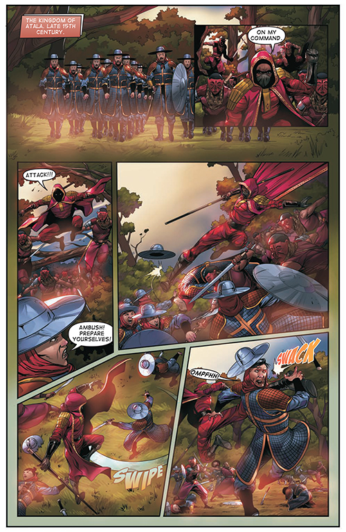 HALLOWEEN COMICFEST 2018 WINDMAKER BIRTH OF A KING