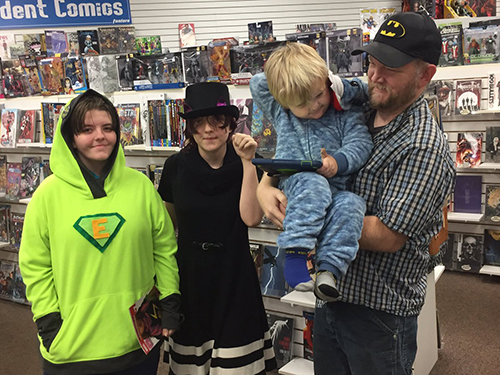 Halloween ComicFest, HCF, family