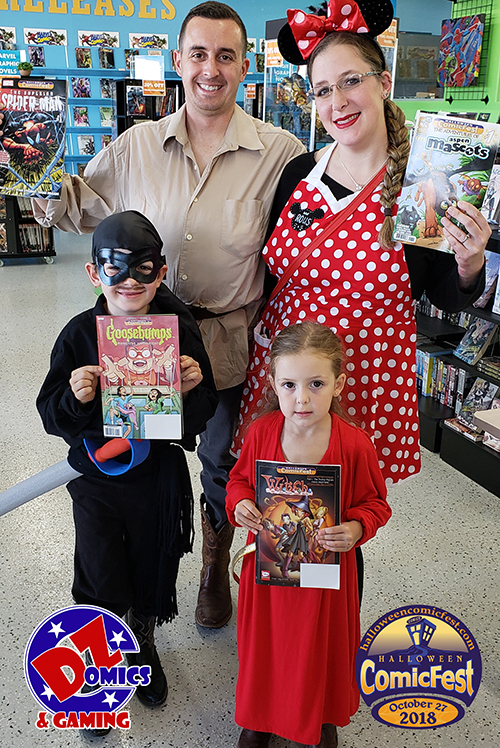 Halloween ComicFest, HCF, family