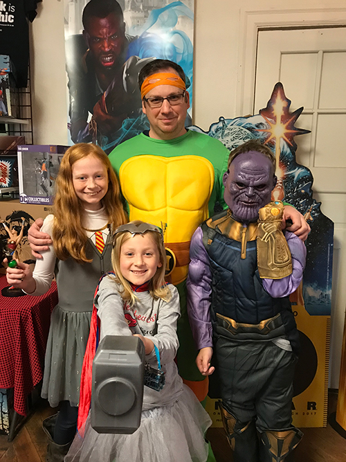 Halloween ComicFest, HCF, family