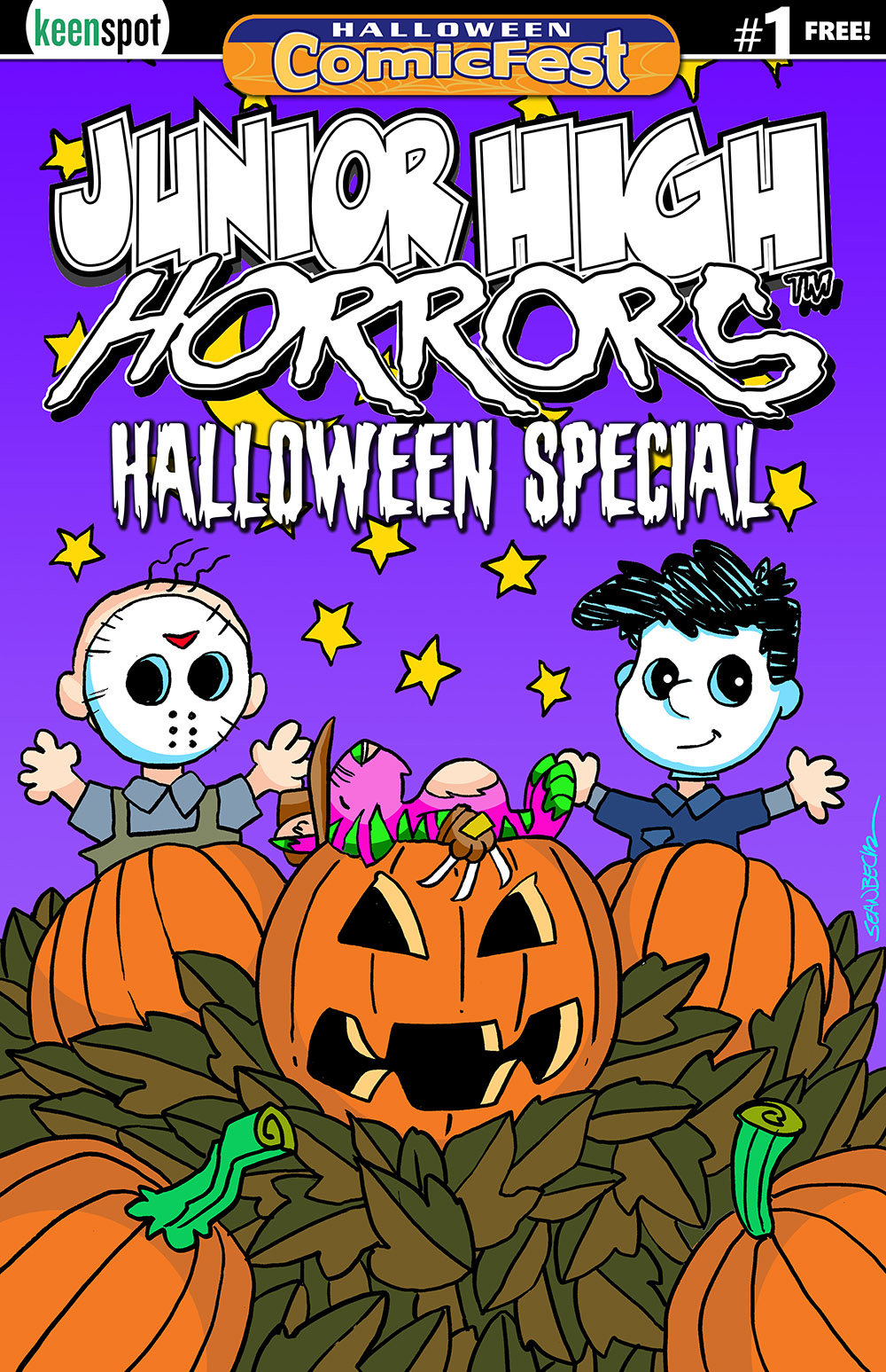 Halloween ComicFest, HCF, Keenspot, Junior High Horrors 