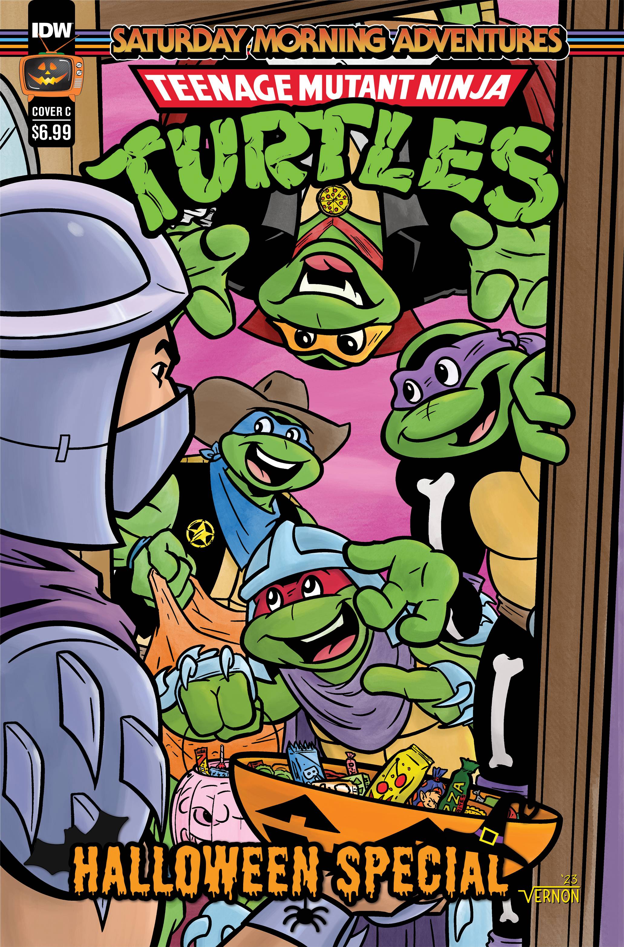 TMNT Saturday Morning Adventures Halloween Special from IDW